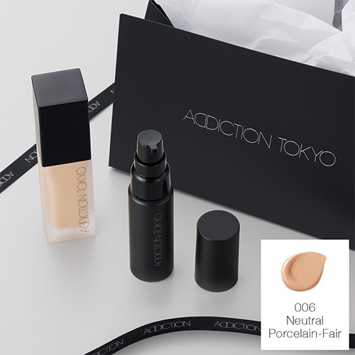 GIFT BOX　〈ロック プライマー＆ファンデーション コンフィデント フィックス〉